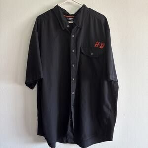 Harley-Davidson 3XL Vented Stay-Cool Performance Motorclothes Short Sleeve HD